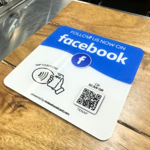 Alternative view of Facebook Followers Plaque