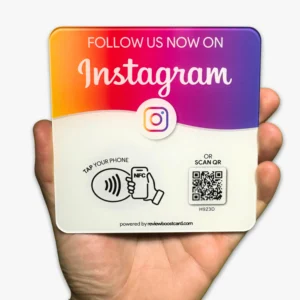5 × Instagram Plaque