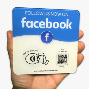 Facebook Followers Plaque