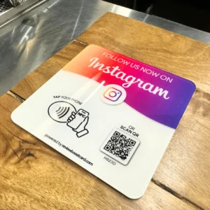 Alternative view of 5 × Instagram Plaque