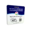 1 × Google Review Plaque